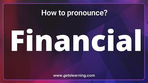 How to pronounce “finance”, “fi.